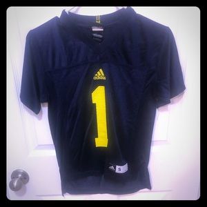 Ladies U of Michigan official Adidas Jersey Small
